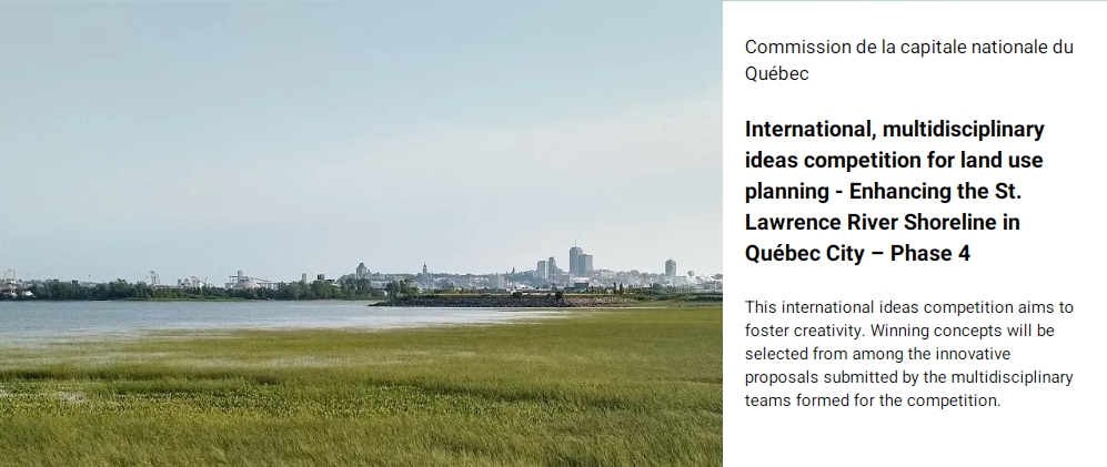 魁北克市圣劳伦斯河岸土地利用规划多学科国际创意竞赛-CNYISAI艺赛